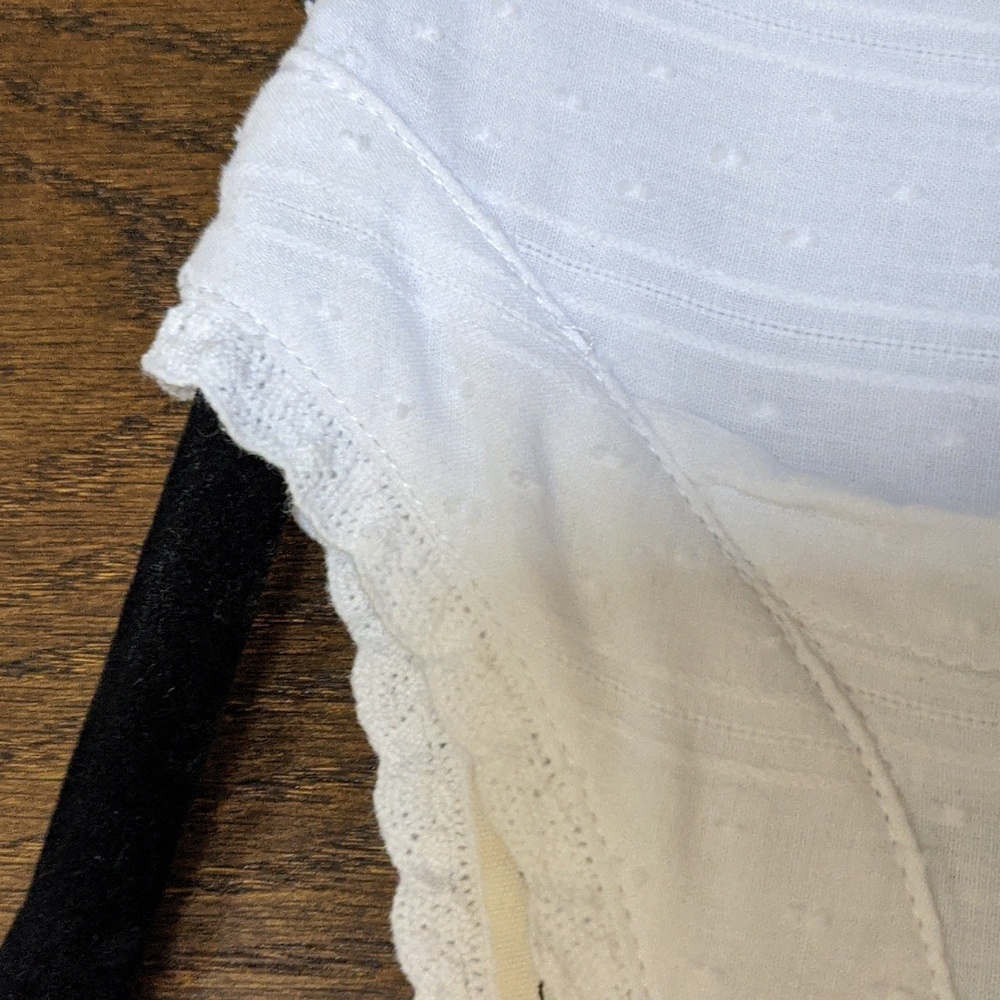 Roolee Nursing Friendly White Dress - Picture 5 of 7